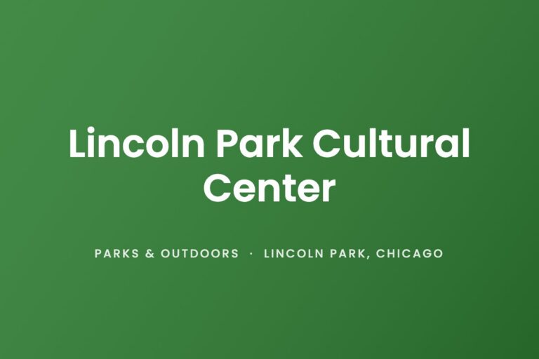 Lincoln Park Cultural Center